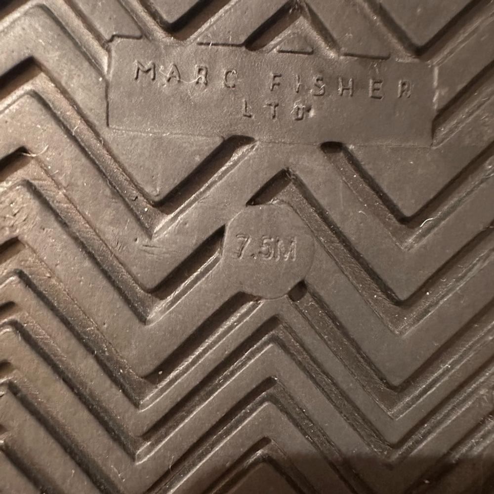 Marc Fisher LTD Women's Agusta Sandal leather lug sole thick straps Sz 7.5 NEW - Picture 11 of 12